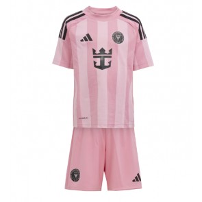 Inter Miami Primera Equipación Niños 2025-26 Manga Corta (+ Pantalones cortos)
